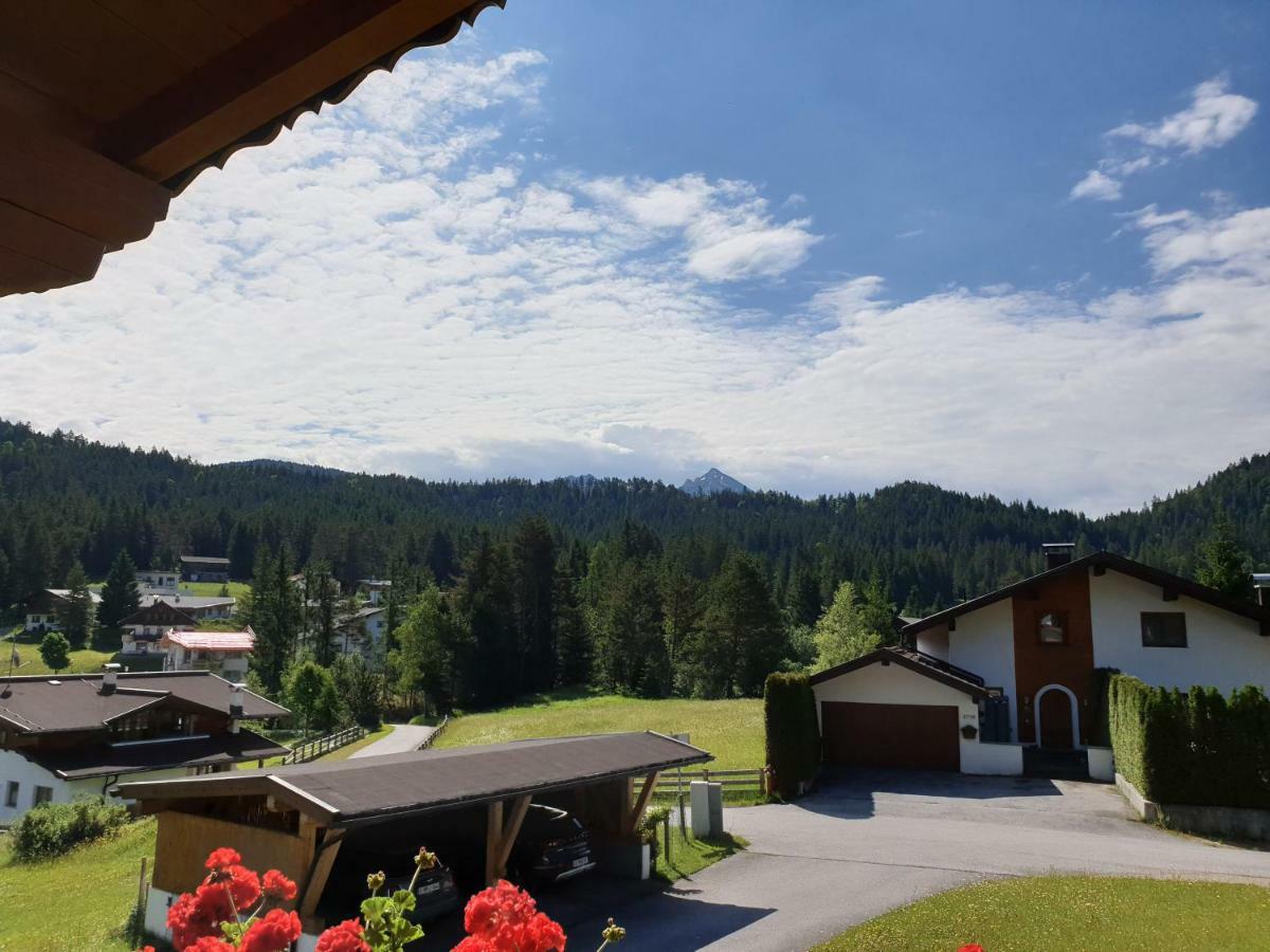 Apartament Haus Schiefer Leutasch Zewnętrze zdjęcie