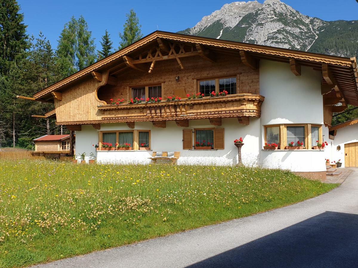 Apartament Haus Schiefer Leutasch Zewnętrze zdjęcie